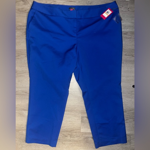 Vince Camuto Royal Blue Trousers - Picture 1 of 6
